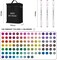 101 Colors Dual Tip Alcohol Based Art Markers,100 Colors plus 1 Blender Permanent Marker Pens Highlighters with Case Perfect for Illustration Adult Coloring Sketching and Card Making